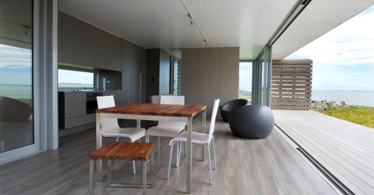 Minimalist open plan living  